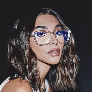 Quay Hardwire Clear Bluelight Glasses